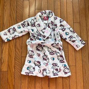 Hello Kitty Toddler Girl Robe, size 3T